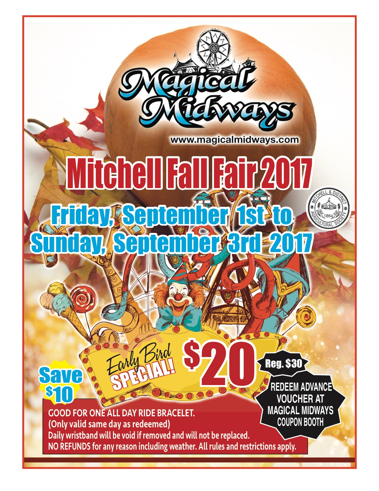 Mitchell Fall Fair Magical Midways